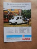 Schutz Fahrzeugbau Aufbautenvielfalt Mercedes Sprinter 8/2004
