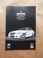 Brabus E-Klasse W212 Limousine März 2009 Gesamtprogramm