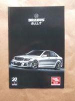 Brabus Bullit C-Klasse W204 Prospekt September 2007 NEU