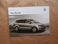 VW Sharan Preisliste 10.Oktober 2013