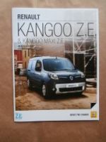 Renault Kangoo Z.E. & Maxi Z.E. August 2013 NEU