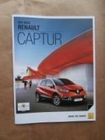 Renault Captur Prospekt September 2013 +Preisliste NEU