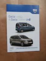Dacia Lodgy & Dokker LPG Prospekt Januar 2014