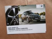 BMW X5 F15 Zubehör Katalog Oktober 2013 NEU