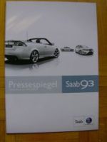 Saab 9-3 Pressespiegel AMI 2008 +Cabriolet NEU