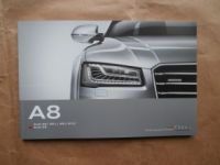 Audi A8 +L +W12 +S8 D4 4H April 2014 +exclusive NEU