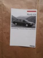 Mazda 626 Preisliste Januar 1986