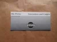 Nissan Limousinen & Coupés 9/1993 Rarität