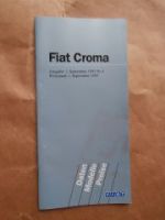 Fiat Croma Preisliste 1. September 1993