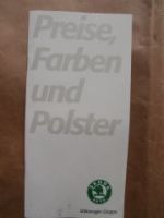 Skoda Preise,Farben & Polster 1.Juni 1993 Rarität