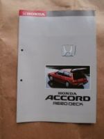 Honda Accord Aerodeck Prospekt Rarität