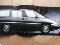 Oldsmobile 1990 Silhouette Brochure Katalog Prospekt USA