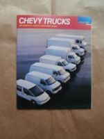 Chevrolet Trucks 1990 Commercial Vehicles & Motor Home Chassis