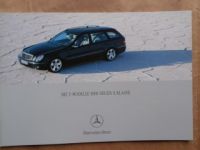 Mercedes Benz E-Klasse T-Modelle W211 Januar 2003 NEU