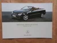 Mercedes Benz CLK-Cabrios W209 320CDI 200K 280 350 500 CLK55 AMG
