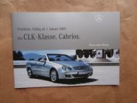 Mercedes Benz CLK-Klasse Cabrios BR209 1.1.2008