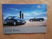 Mercedes Benz CLK-Klasse W209 Coupé Cabrios Juni 2008 NEU