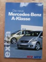 ATZ MTZ extra Mercedes Benz A-Klasse W169 Oktober 2004