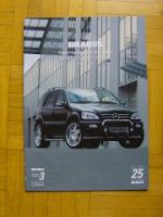 Brabus Mercedes Benz M-Klasse Tuning Prospekt 8/2004