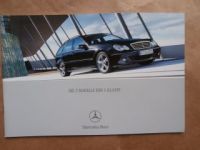 Mercedes Benz C-Klasse T-Modelle W203 Juni 2004 NEU