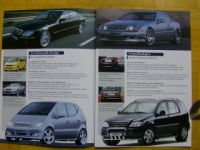 Brabus Gesamtprogramm 2000 Prospekt A4 Info