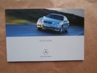 Mercedes Benz CLK Coupés W208 Januar 2001 Prospekt
