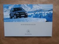 Mercedes Benz M-Klasse W163 ML270CDI ML350 ML400CDI ML500