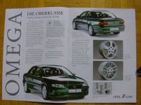 Irmscher Opel Omega-B 2/1999 Prospekt