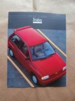 Ford Festiva 1992 Brochure USA Rarität