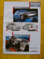 Irmscher & Opel Line News 2/1999 Vectra B Astra G Zafira Fronter