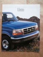 Ford F-Series 1992 Brochure Katalog