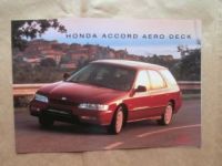 Honda Accord Aero Deck +Coupé Prospekt Rarität