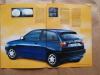 Seat Ibiza S Typ 6K Oktober 1994 Prospekt