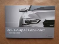 Audi A5 Coupé Cabriolet +S5 Typ AU484 April 2014 NEU