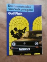 VW Golf Typ 19E Flair Februar 1986