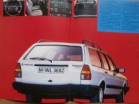 VW Passat Tramp Variant Typ 32B Mai 1986 Prospekt Rarität