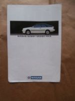 Nissan Sunny Grand Prix April 1986 Prospekt Rarität