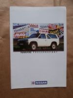 Nissan Terrano Pressereport Prospekt
