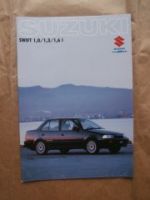 Suzuki Swift 1,0 1,3 1,6 Mai 1990 Prospekt