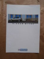 Nissan Micra Typ K10 Prospekt Januar 1986 Rarität