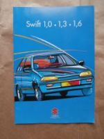 Suzuki Swift 1,0 1,3 1,6 +Stufe +Zubehör März 1991 Rarität
