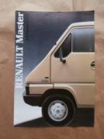 Renault Master 3,5 Tonnen G.V.W. Januar 1987 Rechtslenker