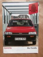 Toyota Corolla Compact Limousine Liftback +GT 16V Februar 1986