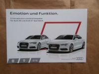 Audi A6 & A7 Sportback S line selection & Businesspaket 9/2014