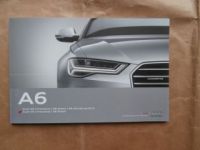Audi A6 Limousine +Avant +S6 + allroad quattro Typ 4G 9/2014