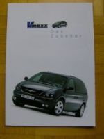 Vmaxx Chrysler Voyager Prospekt 8/2002 NEU