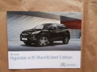 Hyundai i35 Balck&Steel Edition Prospekt August 2014 NEU