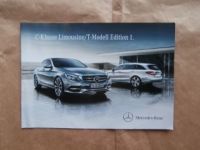 Mercedes Benz C-Klasse Limousine/T-Modell Edition 1 6.10.2014