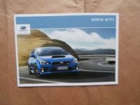 Subaru WRX STi Prospekt Mai 2014 +Preisliste NEU