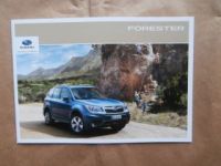 Subaru Forester +Zubehör Prospekt Januar 2014 NEU